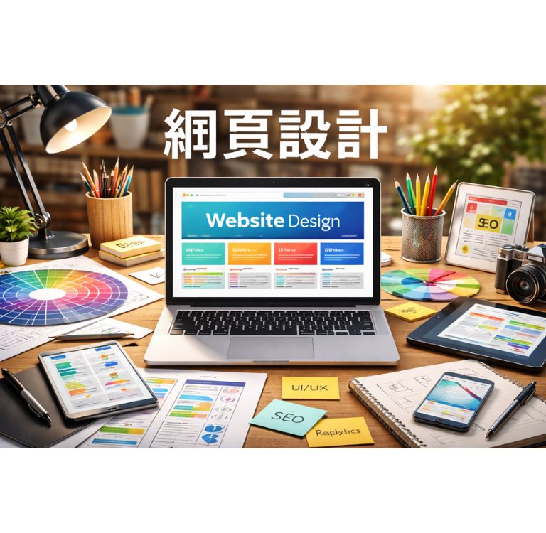 從概念到完成，精心打造每一個網頁設計方案